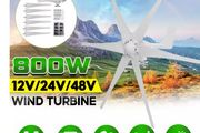 Wind Turbine 500W 12V Home Energy Generator