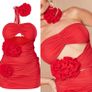 red dress pretty little thing Image 5