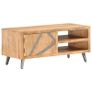 Coffee Table 90x45x40 cm Solid Acacia Wood Image 8