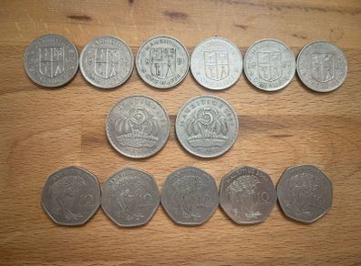 Mauritian / Mauritius Coins - read description
