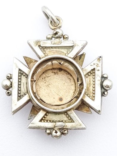 Antique Silver Fob Pendant