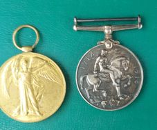 World War 1 Victory and War Medals to Liverpool Regiment