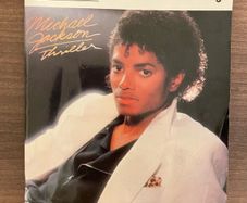 Michael Jackson Thriller Vintage Music Book