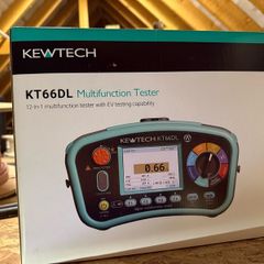 Kewtech multifunction tester KT66DL