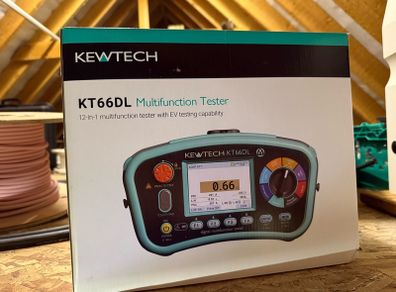 Kewtech multifunction tester KT66DL