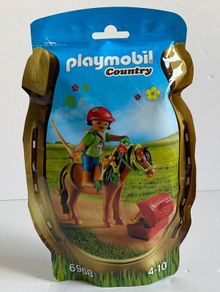 New:  Playmobil Pony & Rider 6968