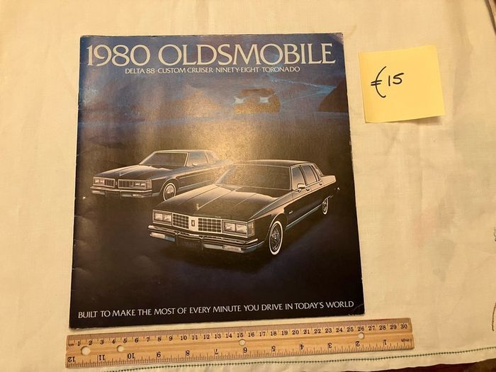 American car brochures. 1950s, 1960s and 1980s
