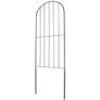 No Dig Fence 731.5 cm (H)x 396.2 cm(L) Animal Barrier Fence, Underground Decorative Garden Fencing with 5.1 cm Spike Spacing, Metal Dog Fence for the Yard and Outdoor Patio, 28 Pack Image 6