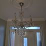 Ceiling lights. 2 Chandelier lights with 3 bulbs in each. Image 7