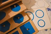 Montessori Geometric Shapes Drawers
