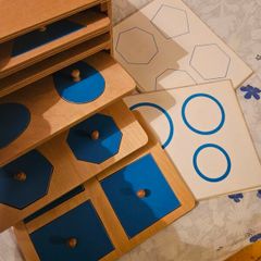 Montessori Geometric Shapes Drawers