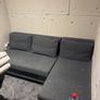 3 Seat Sofa Bed Chaise Longue IKEA ALVDALEN Image 3
