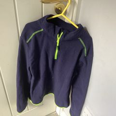 Navy Fleece top age 9/10