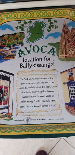 Small Vintage Avoca Ballykissangle Tray