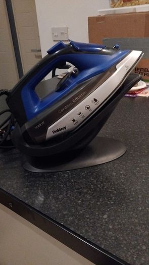 Beldray iron with ironing board