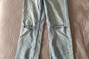 Bershka Jeans High Waist Straight Size 6 UK
