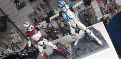 Star Wars Rare Clone Troopers Statues!