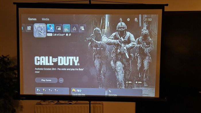 Projector+Screen