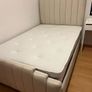 Double/King Size Bed Frame With Mattress Image 5