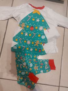 Matching Christmas pyjamas kids
