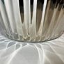 Ribbed Electroplated Ceramic Vase - Large Image 4