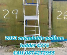 2023 Extendable Podium Ladder