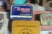 vintage tobacco tins