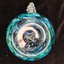 Jerpoint Glass Handcrafted Studio Art Glass Pitcher Water Jug Blue Green Image 7