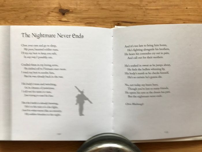 And Wisdom comes Quietly and War Poems