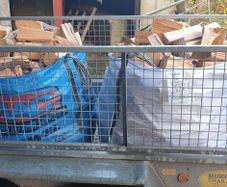 Seasoned Ash/Oak/Beech Hardwood firewood - tonne bags