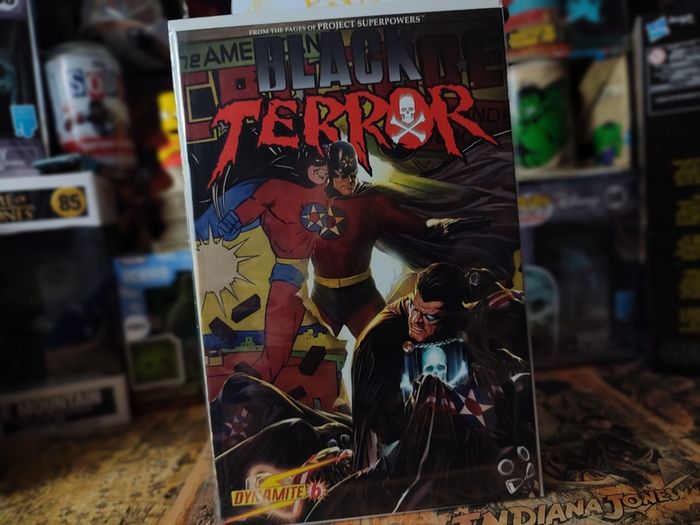 Black Terror ! Issue #6 ! Alex Ross Variant Cover ! 2009 ! by Dynamite Entertainment !