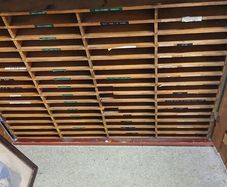 Pigeon hole cabinet
