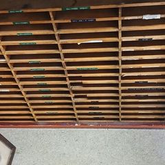 Pigeon hole cabinet