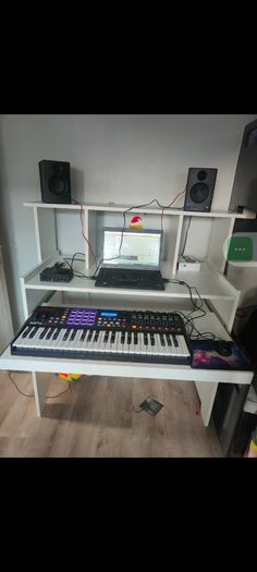 music production setup