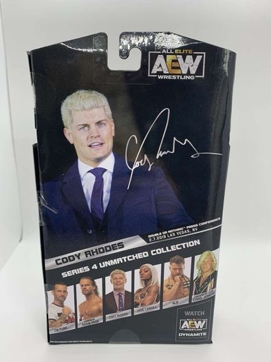 wwe Aew series 4 unmatched Cody Rhodes action figure