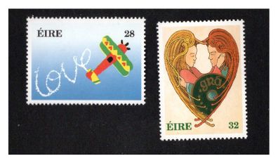 1994 Ireland Love Commemorative Stamps Mint Never Hinged (MNH)