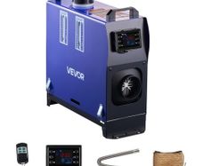 All in One Portable Diesel Air Heater with Remote Control and LCD Screen, Fast Heating Low Noise, 5 L Fuel Tank for Vehicles, Vans, RVs, Campers, and Trucks