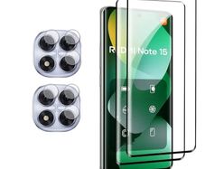 Xiaomi redmi note 15 4g screen protector and lenses protector