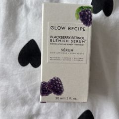 Glow recipe blackberry retinol blemish serum