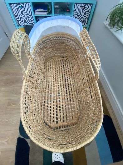 Moses Basket with stand