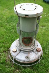 Vintage Original Aladdin Blue Flame Paraffin Heater Series 37