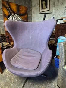 swivel egg chair