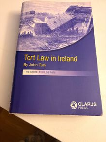 Tort law in Ireland John Tully