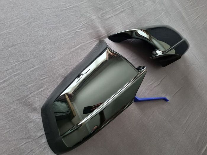 BMW F10 F11 Pre-Lci Black Kidney Grilles & Mirror Covers Set Brand New