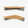 Pair of Floating Corner Shelves RPR 99 Euro Image 3