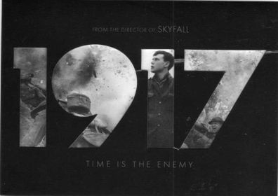 '1917' Cinema Promotional Advertising Card For '1917' Movie