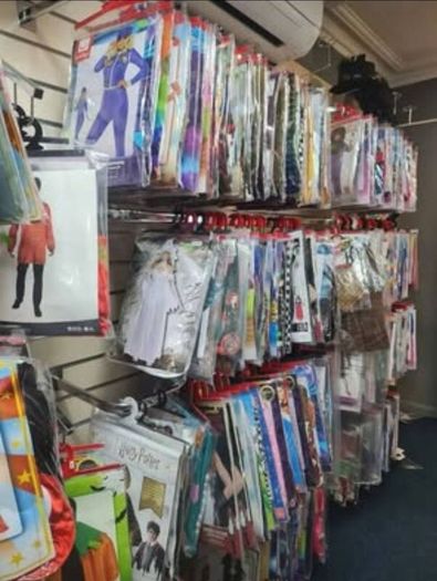 Halloween Fancy Dress Costumes Business Stock