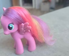Skywishes Magic Cutie Mark HTF 3inch Brushable MLP G4 My Little Pony