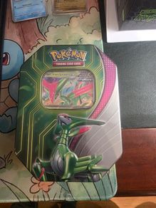 Pokemon. Paradox Clash Tin featuring the Iron Leaves ex promo