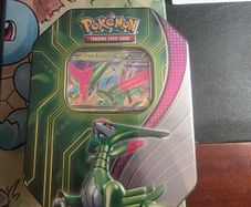 Pokemon. Paradox Clash Tin featuring the Iron Leaves ex promo